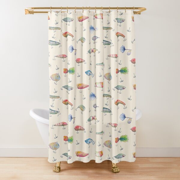 Fishing Lure Shower Curtains for Sale - Fine Art America