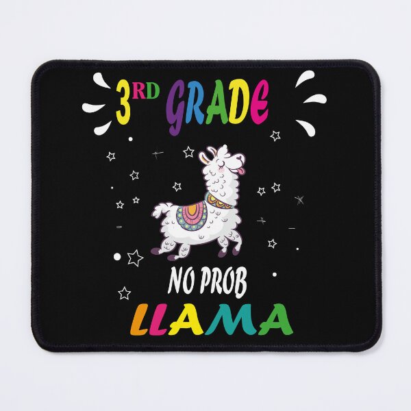 Item preview, 3rd grade no prob llama, No Prob Llama | Alpaca Lover | Cute Llama | Nature Lover | Llama Silhouette Tee designed and sold by SimoSaladain.