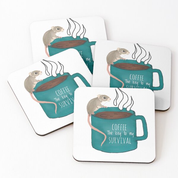 Item preview, Coffe The Key to My Survival designed and sold by Kristi Brooks.
