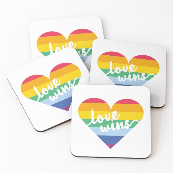 Item preview, Love Wins LGBT Pride Love Is Love designed and sold by StickerbashCo.