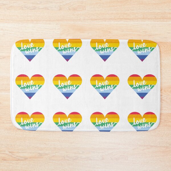 Item preview, Love Wins LGBT Pride Love Is Love designed and sold by StickerbashCo.