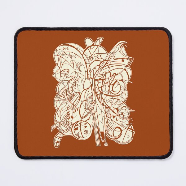 Item preview, Ethnic red inverted butterfly designed and sold by pompelmouss.