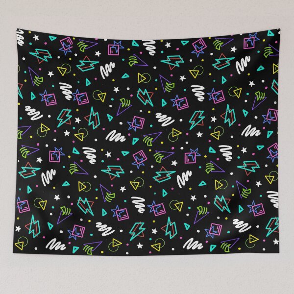 Item preview, FNAF security breach arcade carpet design  designed and sold by calyshine.