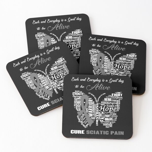 Item preview, Butterfly Ribbon Cure Sciatic Pain Awareness designed and sold by Tadmab.