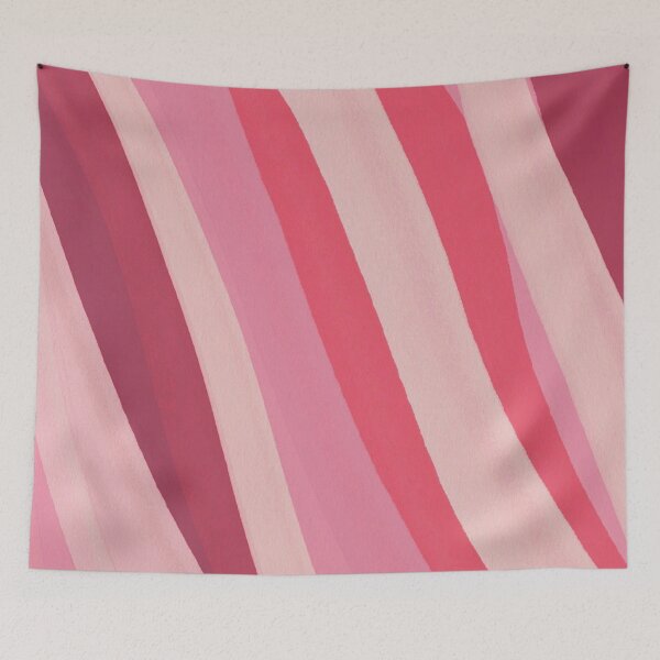 Item preview, Abstract pink stripes,girly,pretty designed and sold by cutecrazytshirt.