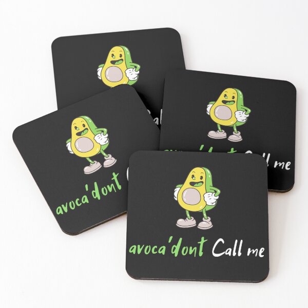 Item preview, avocado fruit with call avocado fruit with angry avocado puns designed and sold by godahassan.