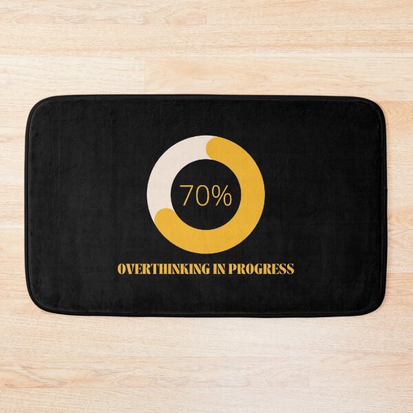 Item preview, Overthinking in Progress designed and sold by Kilvish.