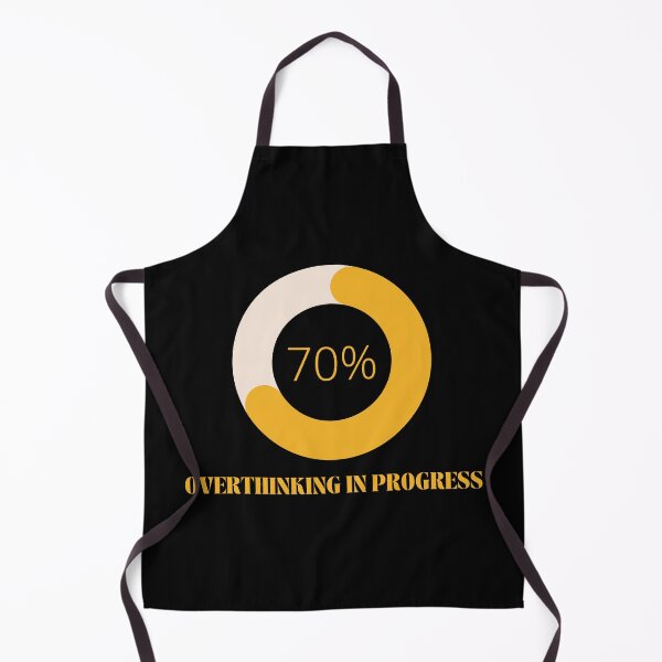 Item preview, Overthinking in Progress designed and sold by Kilvish.