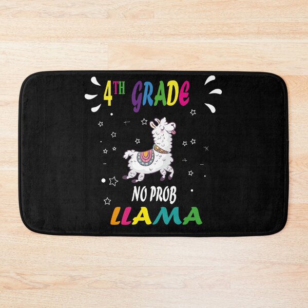 Item preview, 4th grade no prob llama, No Prob Llama | Alpaca Lover | Cute Llama | Nature Lover | Llama Silhouette Tee designed and sold by SimoSaladain.