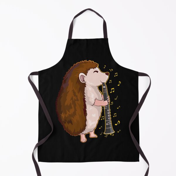 Item preview, Hedgehog Plays Flute - Funny Hedgehog designed and sold by Ibu83.