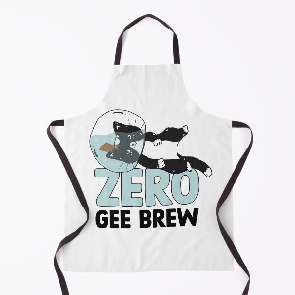 Item preview, Zero Gee Brew - Space Cat with Fish - sweet designed and sold by vooART.
