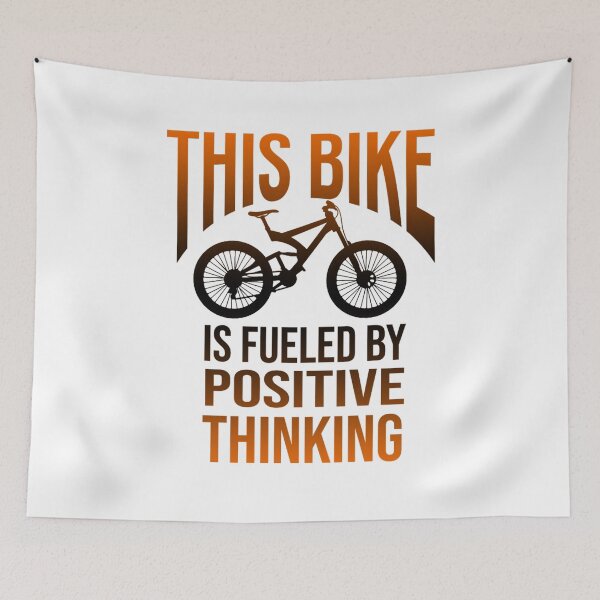 Item preview, This bike is fueled by positive thinking designed and sold by DZ-Merch.