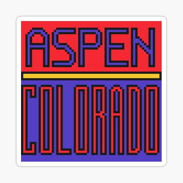 Aspen, Colorado Sticker