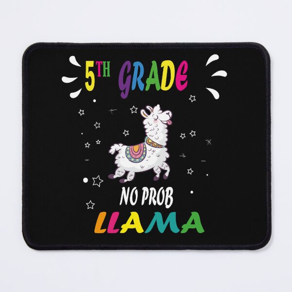 Item preview, 5th grade no prob llama, No Prob Llama | Alpaca Lover | Cute Llama | Nature Lover | Llama Silhouette Tee designed and sold by SimoSaladain.
