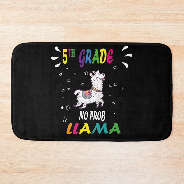 Item preview, 5th grade no prob llama, No Prob Llama | Alpaca Lover | Cute Llama | Nature Lover | Llama Silhouette Tee designed and sold by SimoSaladain.