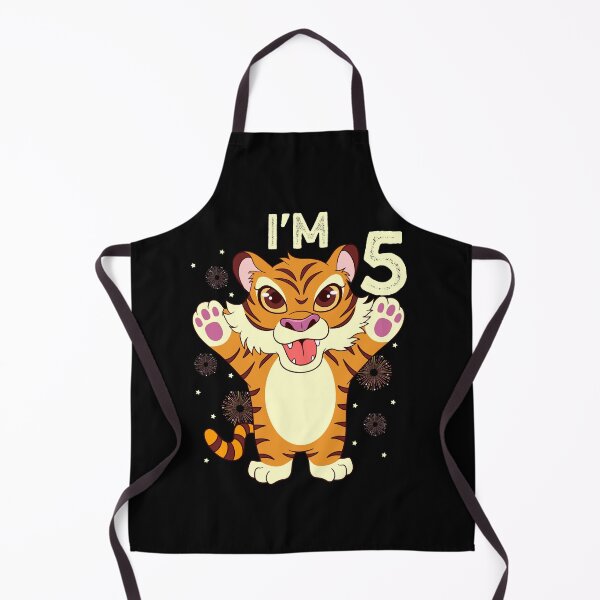 Item preview, i'm 5 - Tiger 5rd Birthday designed and sold by Ibu83.