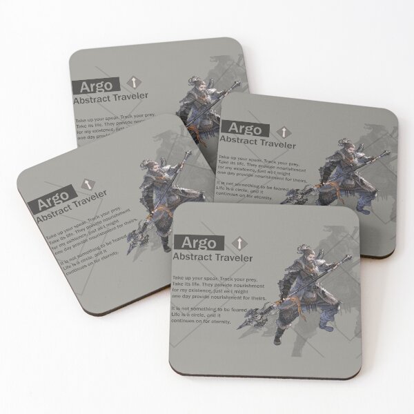 Item preview, Argo - Abstract Traveler (Nier Reincarnation) designed and sold by VelvetZone.