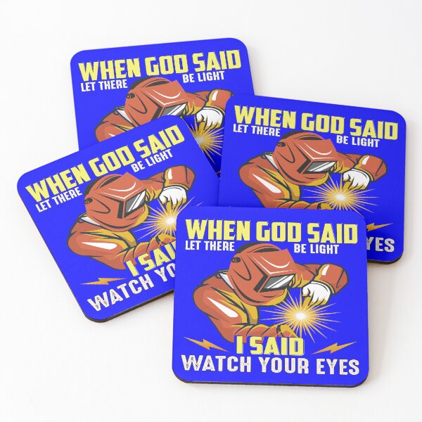 Item preview, Welder Occupation When God Said Let There Be Light designed and sold by fantasticdesign.