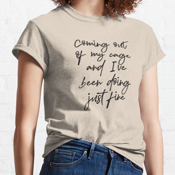 Coming out of my cage (black) Classic T-Shirt