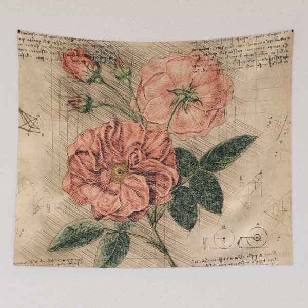 Item preview, Vintage Pink Roses designed and sold by HappyLifeCreate.