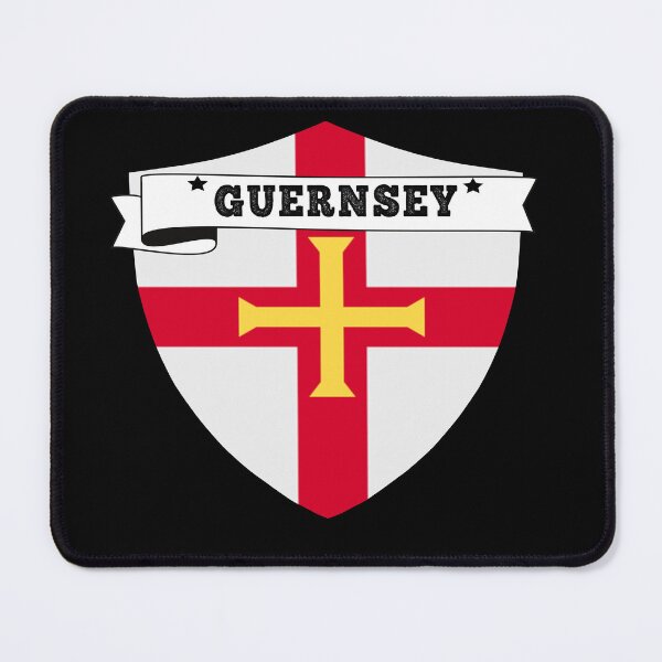 Item preview, GUERNSEY COUNTRY SHIELD, MINIMALIST GUERNSEY FLAG, I LOVE GUERNSEY , BORN IN GUERNSEY , GUERNSEY BADGE designed and sold by Just Simple And Awesome.