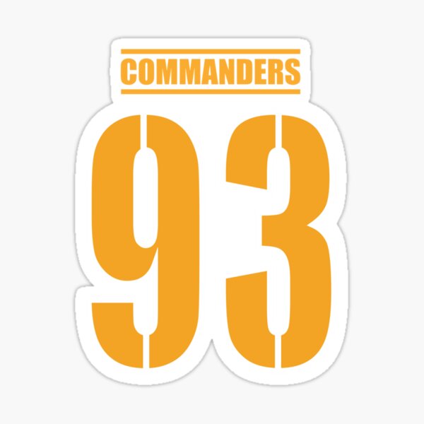 Washington Commanders-Washington Commanders Football Lover Gift Idea - Washington  Commanders Lover C Sticker for Sale by FunkyBaller