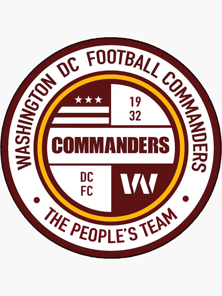 Commanders-Washington Commanders for Antonio Gibson Player Lovers   Sticker for Sale by FunkyBaller