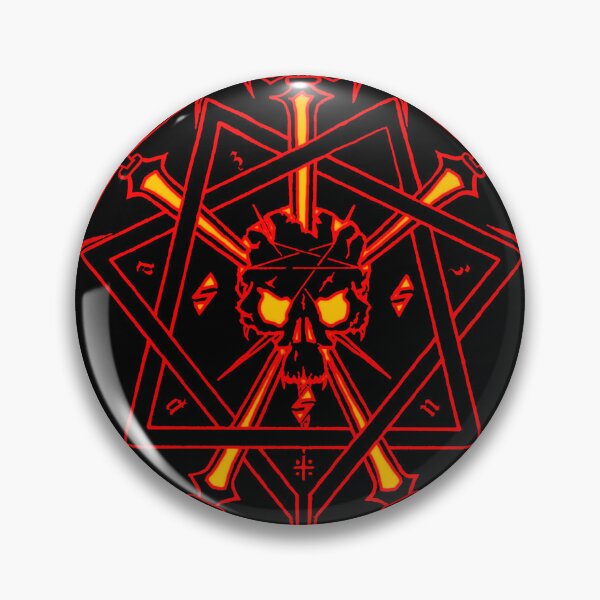 Pin Button Badge Ø25mm 1" Megadeth Thrash Metal US 