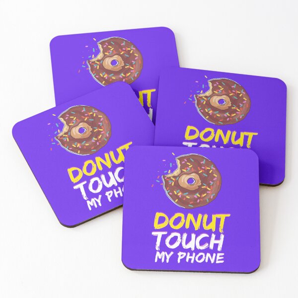 Item preview, Donut Touch My Phone designed and sold by WALID65.
