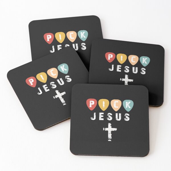 Artikelvorschau, Wählen Sie Jesus | Retro Vintage Plektrum entworfen und verkauft von Born-to-Rock.