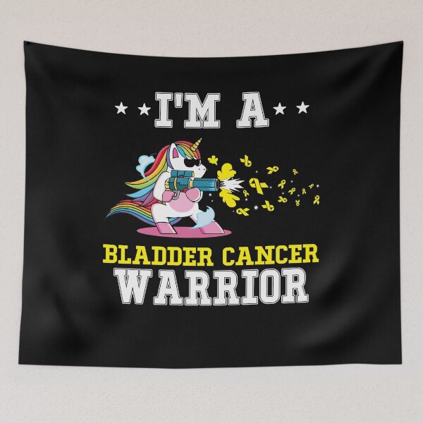 Item preview, Funny Unicorn I'm A Bladder Cancer Warrior designed and sold by heppenp.