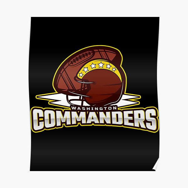 Washington Commanders, Washington Football Team Poster for Sale by  Lizzyapparel