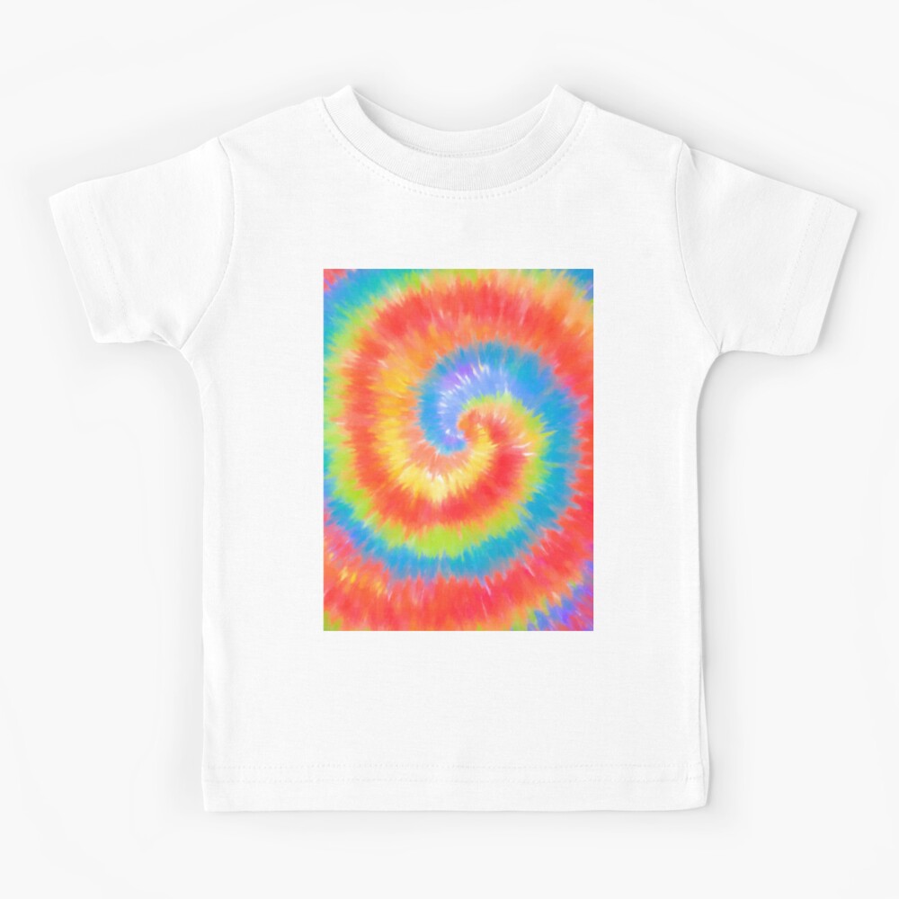 Tie Dyed Rainbow Watercolor T-shirt 