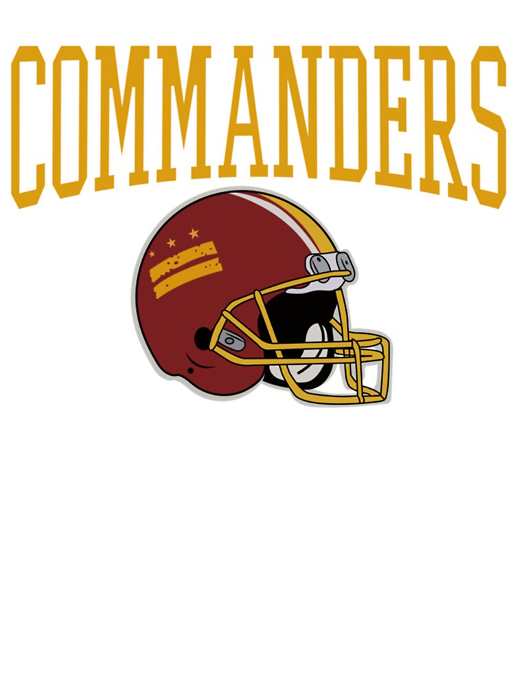 washington commanders helmet  Sticker for Sale by FunkyBaller