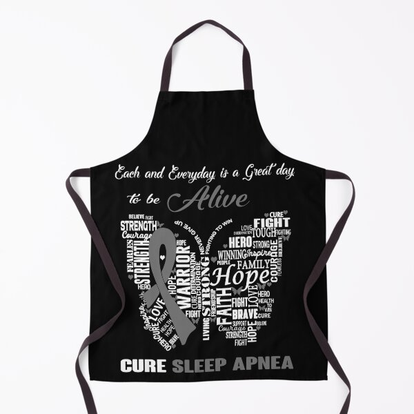 Item preview, Butterfly Ribbon Cure Sleep Apnea Awareness designed and sold by Tadmab.
