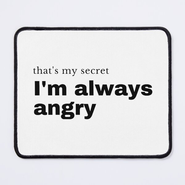 Item preview, That's my secret I'M ALWAYS ANGRY - Hulk - Bruce Banner designed and sold by jurajipark.