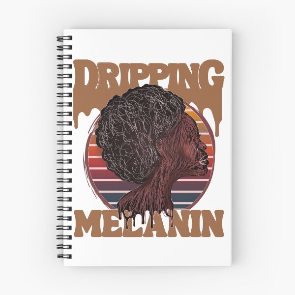Item preview, Afro Black Woman- Dripping Melanin Afrocentric Design designed and sold by Designs By YL.
