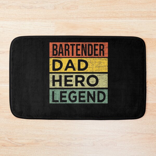 Item preview, Bartender, Dad, Hero, Legend Perfect Gift for Dad Hero Vintage designed and sold by nmichom.