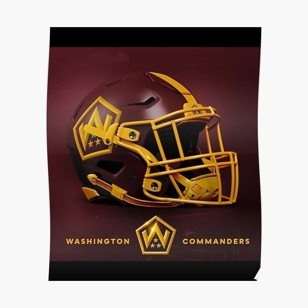 Washington Commanders, Washington Football Team  Sticker for Sale by  MilaJoys