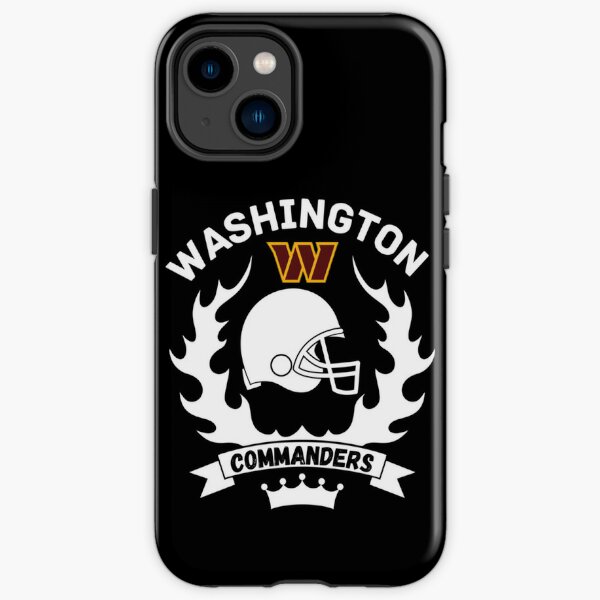 Washington Commanders Personalized Endzone Plus Design Galaxy Clear Phone  Case