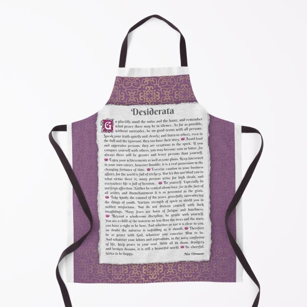 Item preview, Desiderata - Things desired - poem of Max Ehrmann designed and sold by MagaliC.