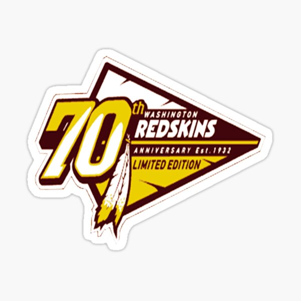 Washington Redskins Pennant Sticker Vinyl Decal / Sticker 10 sizes!!