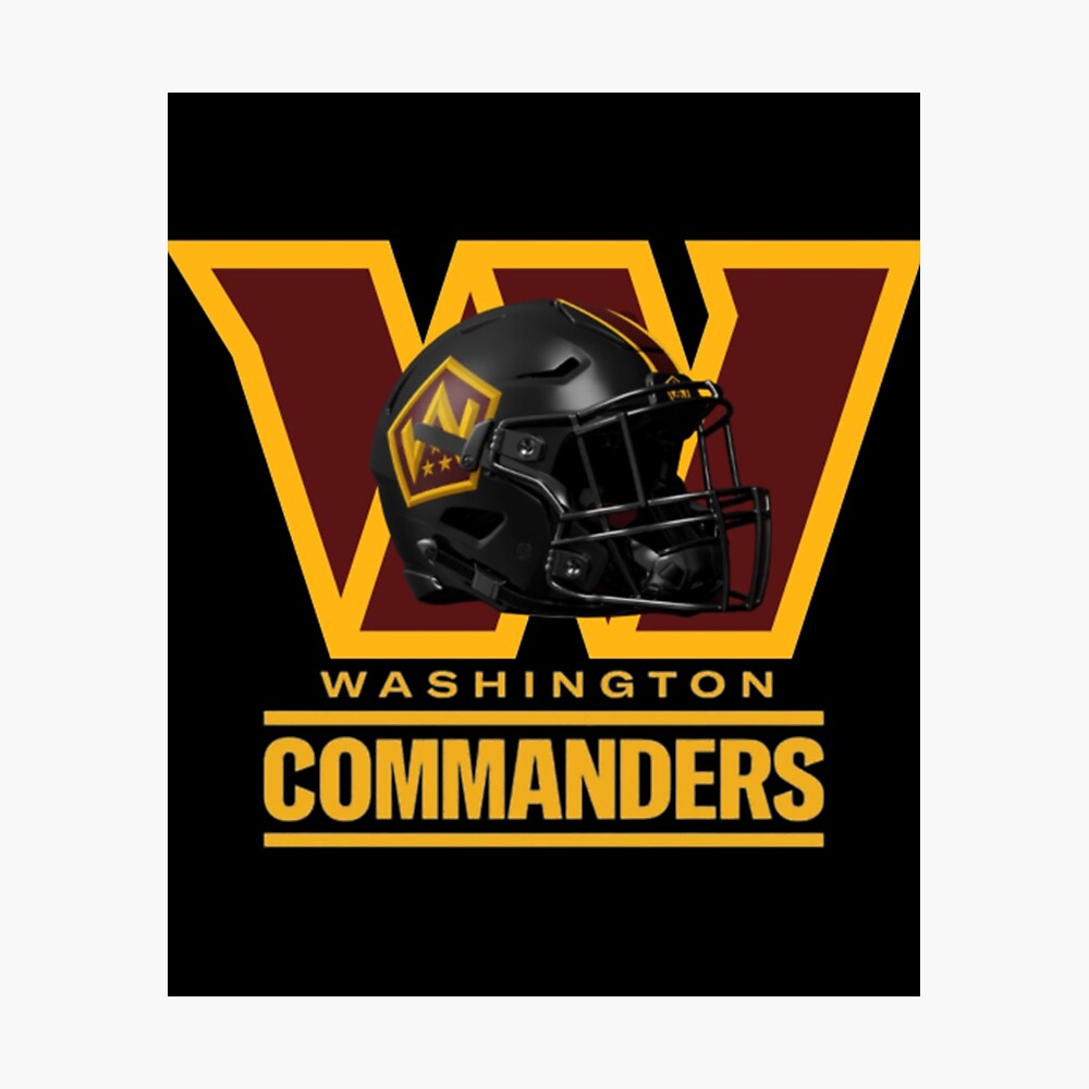 washington commanders football club Active  Poster for Sale by