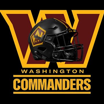 Download Washington Commanders Football Helmet Wallpaper