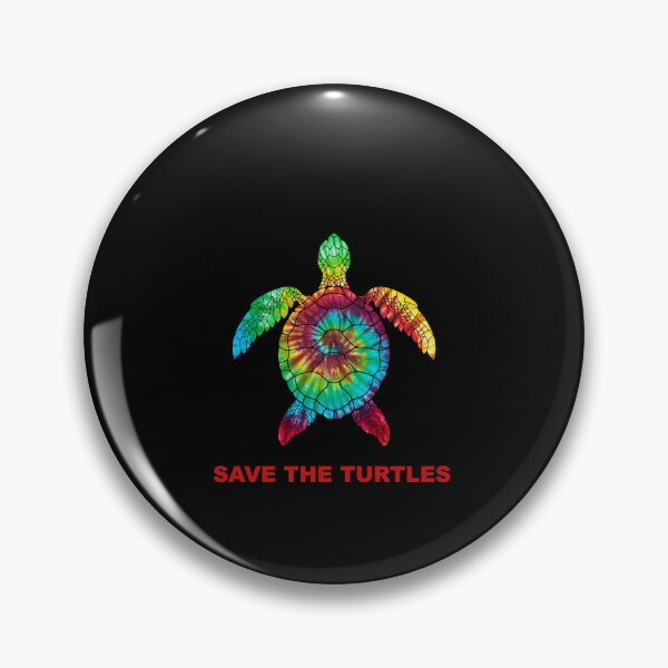 Artikelvorschau, Tie Dye Turtle Hippie 60er Save the Turtles Vsco Rainbow Swirl Aesthetic entworfen und verkauft von Spaceshipsells.