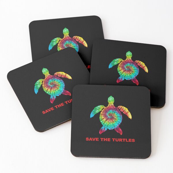 Artikelvorschau, Tie Dye Turtle Hippie 60er Save the Turtles Vsco Rainbow Swirl Aesthetic entworfen und verkauft von Spaceshipsells.
