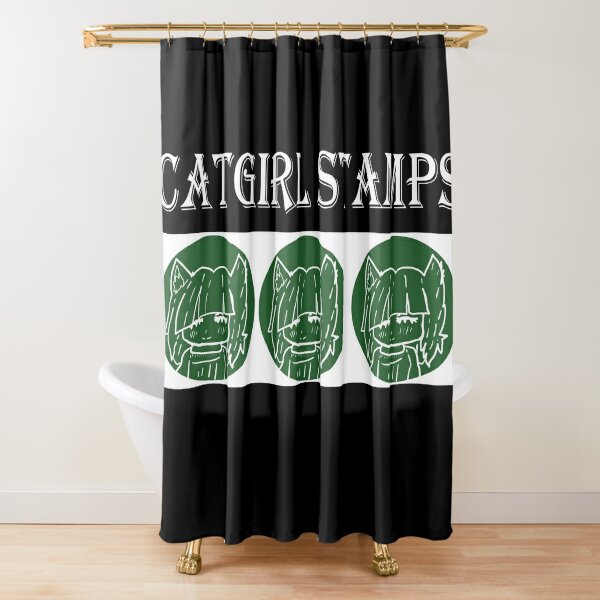 Catgirl Shower Curtains for Sale - Fine Art America