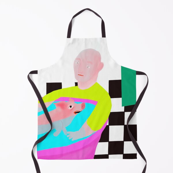 Item preview, Piggy Bath | Nikki Gerak illustration designed and sold by NikkiGerak.