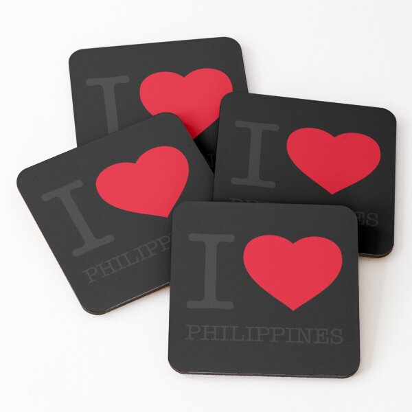 Item preview, I Love Philippines Relaxed Fit T-Shirt designed and sold by mercedesfr47.