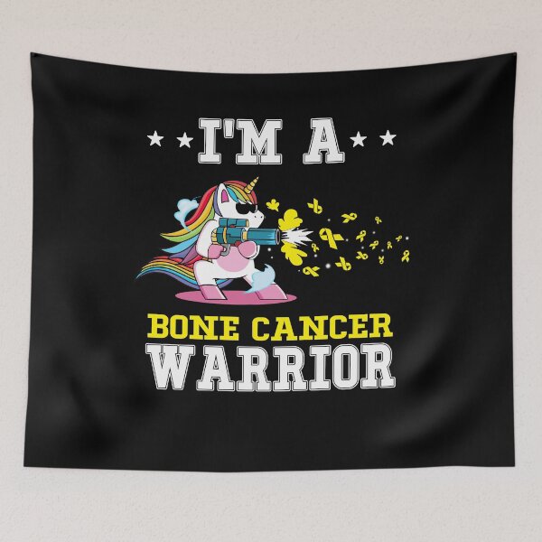 Item preview, Funny Unicorn I'm A Bone Cancer Warrior designed and sold by heppenp.